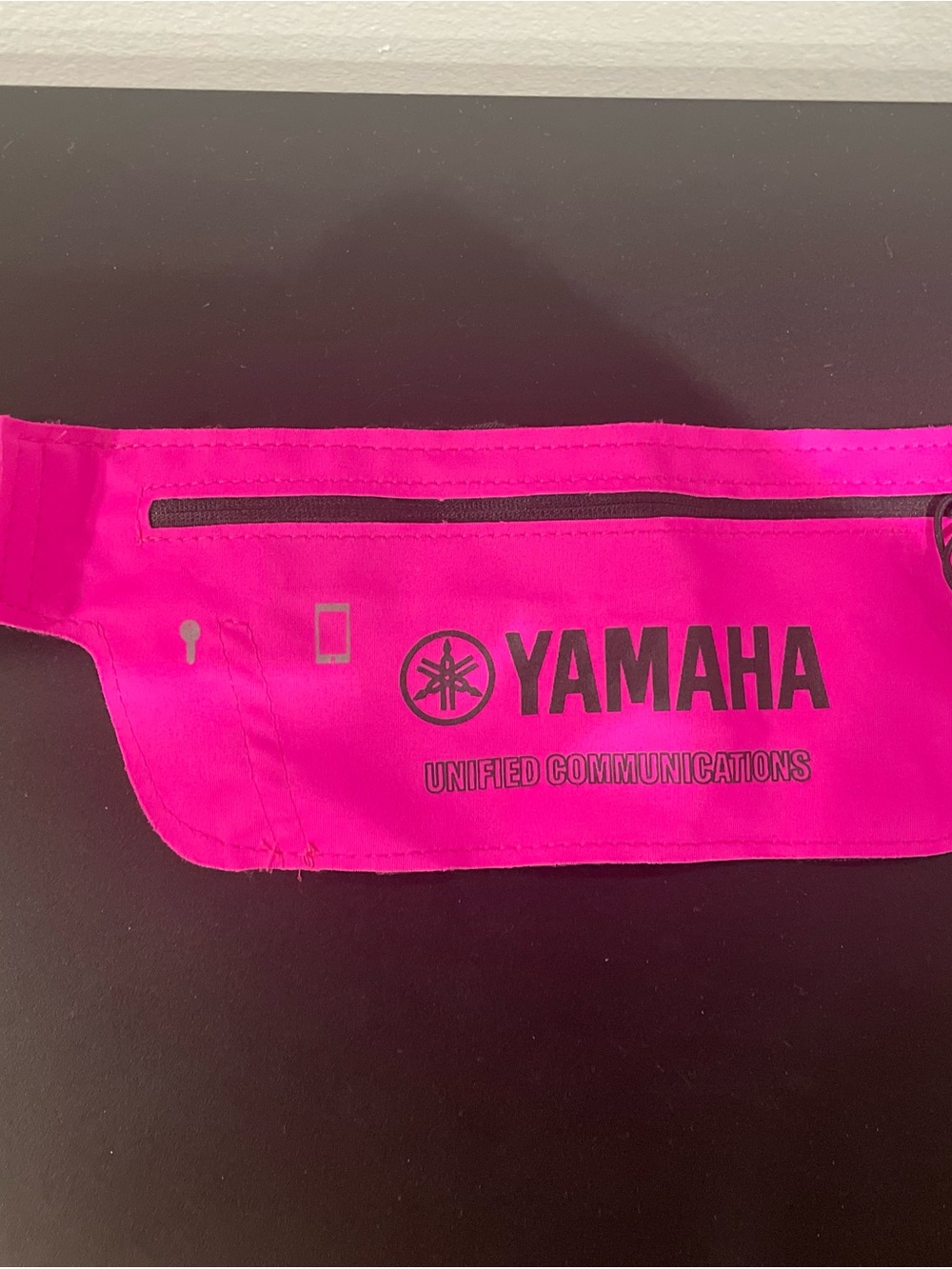 Brand New Waist Bag YAMAHA LOGO Pink Yamaha Fanny Pack